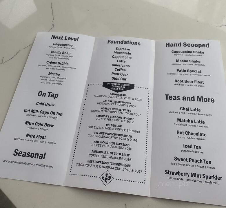 Klatch Coffee - Chino Hills, CA menu_pic