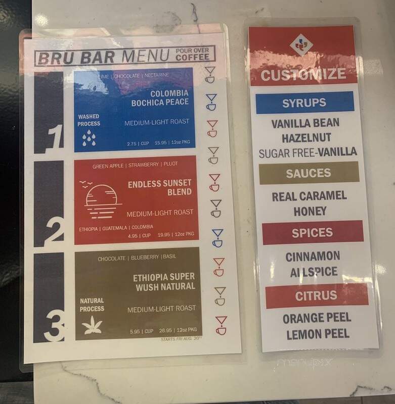 Klatch Coffee - Chino Hills, CA menu_pic