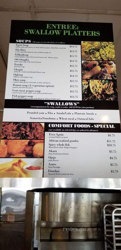 Jollof Pot - Miramar, FL menu_pic
