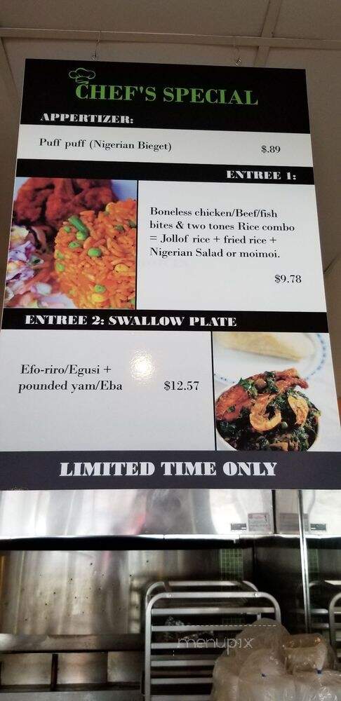 Jollof Pot - Miramar, FL menu_pic