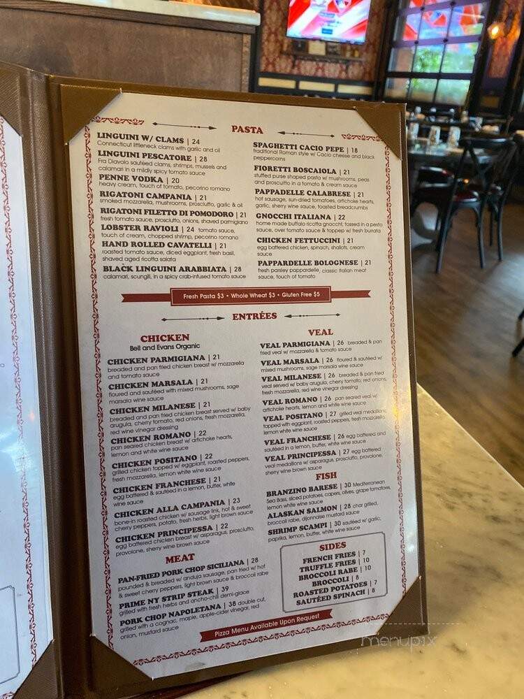 Campania Coal Fired Pizza - Staten Island, NY menu_pic