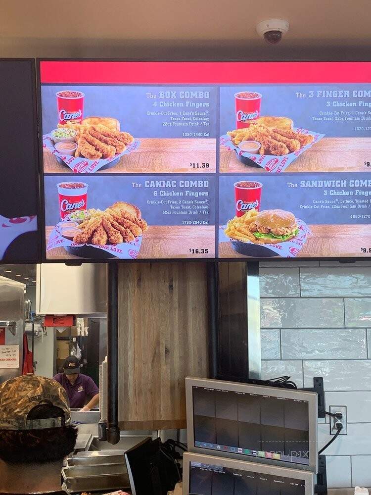 Raising Cane's Chicken Fingers - Manteca, CA menu_pic