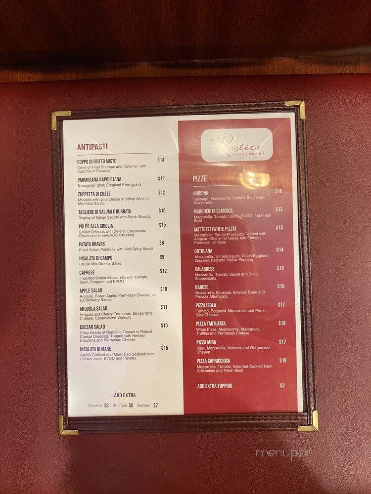 Rustico Taverna - Queens, NY menu_pic