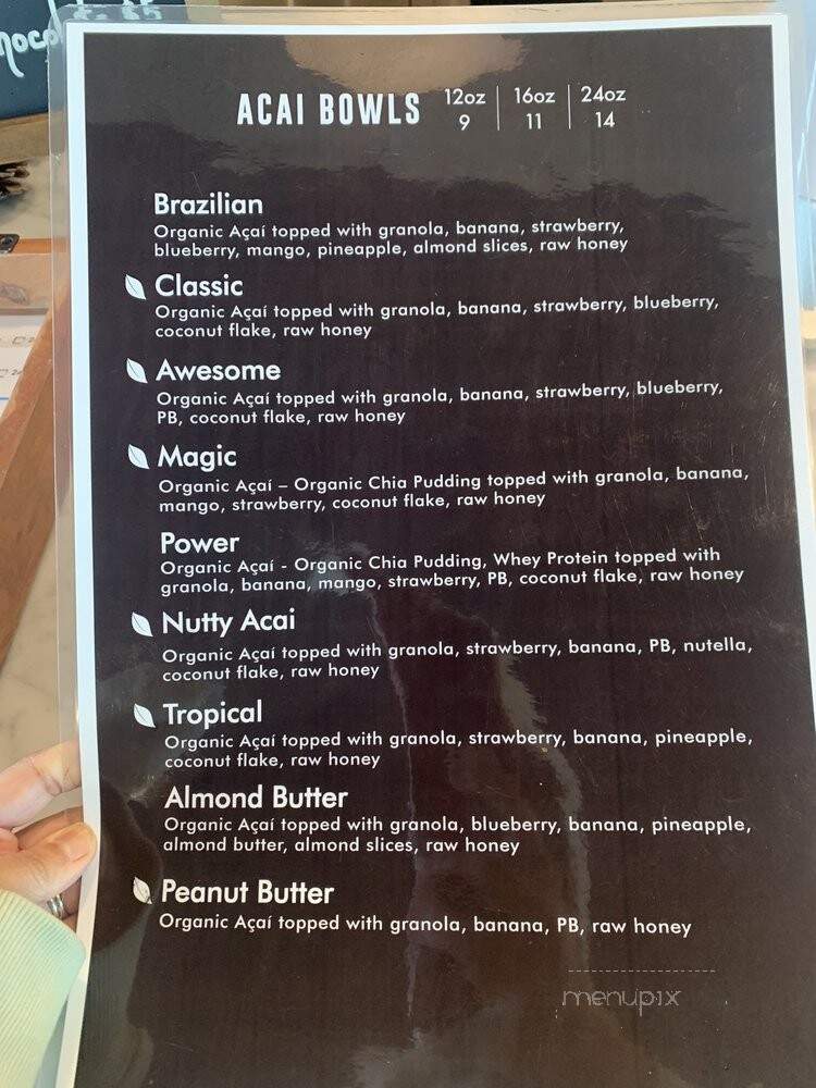 Senberry - Alexandria, VA menu_pic