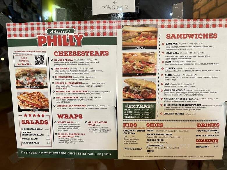Chester's Philly - Estes Park, CO