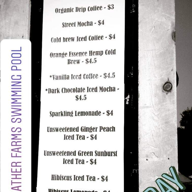 Rooted Coffee Co - Walnut Creek, CA menu_pic