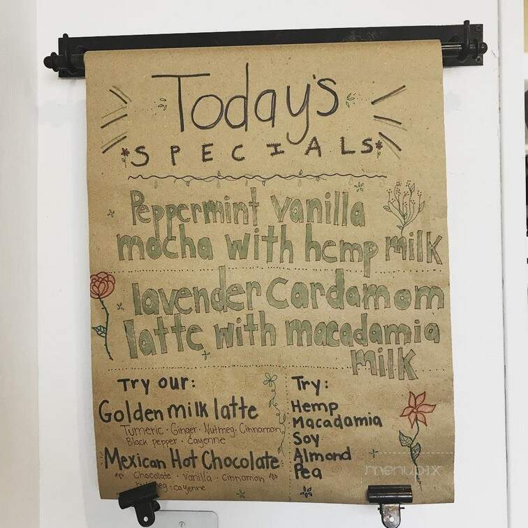 Rooted Coffee Co - Walnut Creek, CA menu_pic