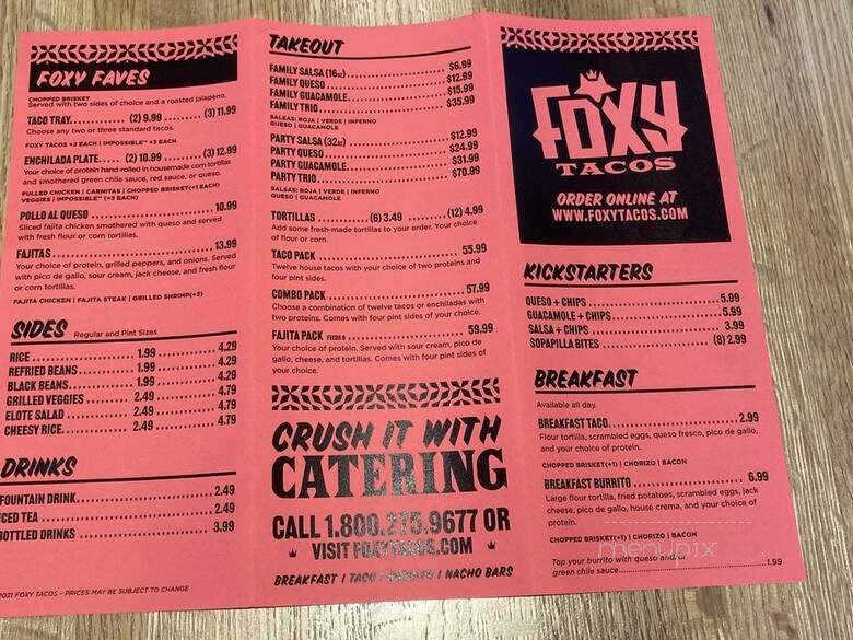 Foxy Tacos - Tulsa, OK