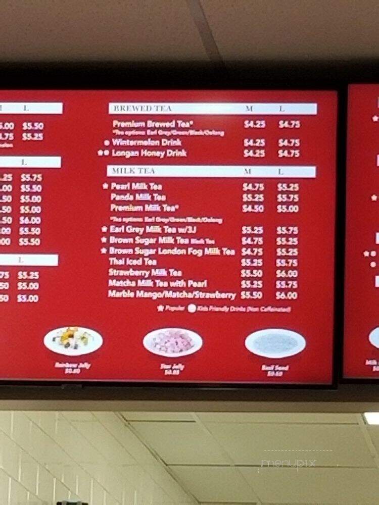 Gong Cha - Visalia, CA menu_pic