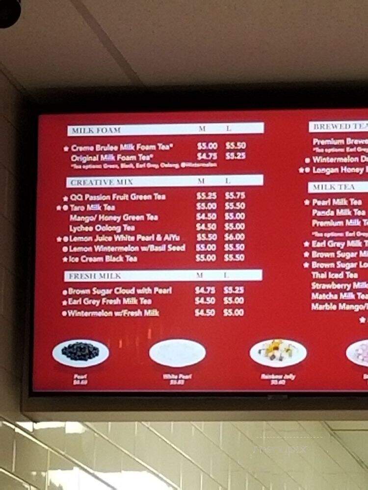 Gong Cha - Visalia, CA menu_pic