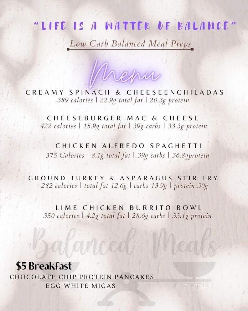 287 Nutrition - Arlington, TX menu_pic