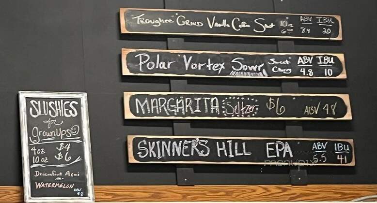 Angry Hog Brewery & Taproom - Austin, MN menu_pic