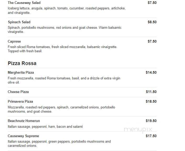 Beachnutz Causeway Cafe - Dunedin, FL menu_pic