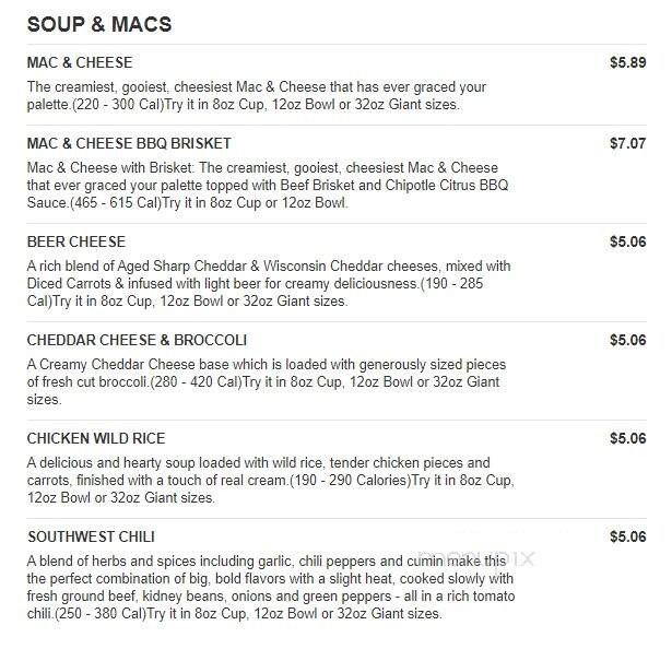 Erbert and Gerbert's Sandwich Shop - Sartell, MN menu_pic
