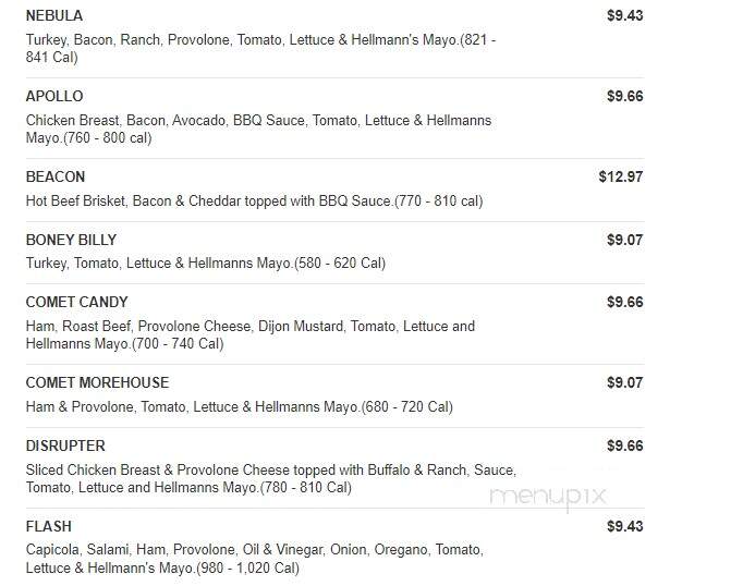 Erbert and Gerbert's Sandwich Shop - Sartell, MN menu_pic