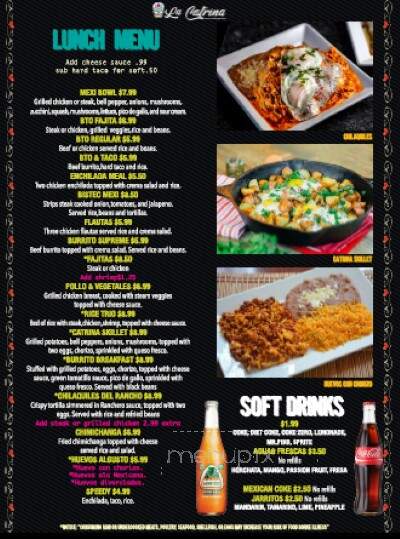 La Catrina - East Ellijay, GA menu_pic