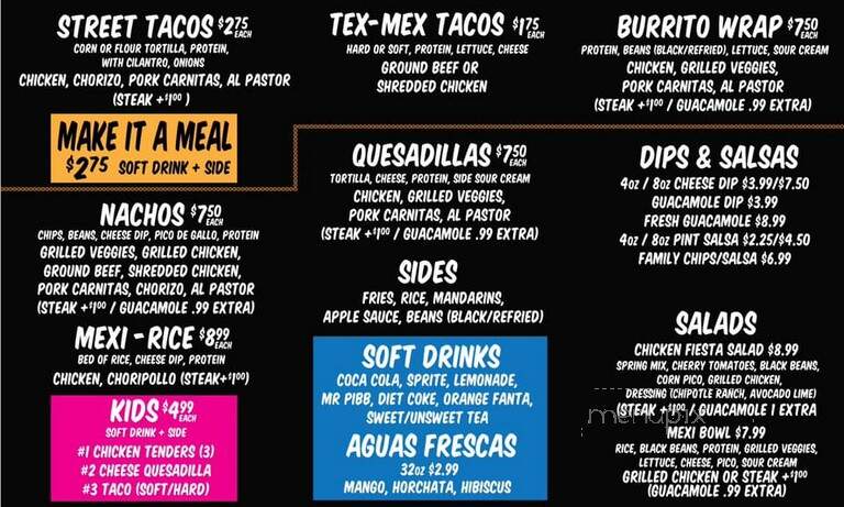 La Catrina - East Ellijay, GA menu_pic