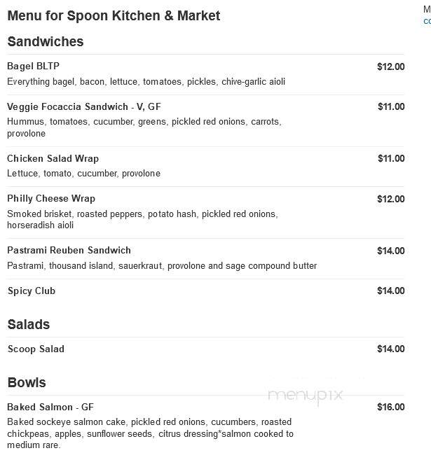 Spoon Kitchen & Market - Covington, KY
