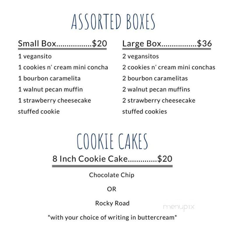 Sweet Craft Vegan - Brownsville, TX menu_pic