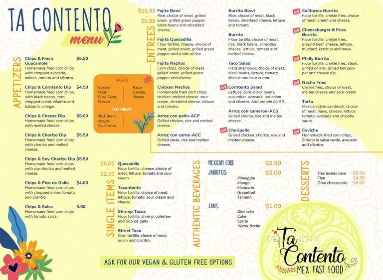 Ta Contento Mex Fast Food - Chapel Hill, NC