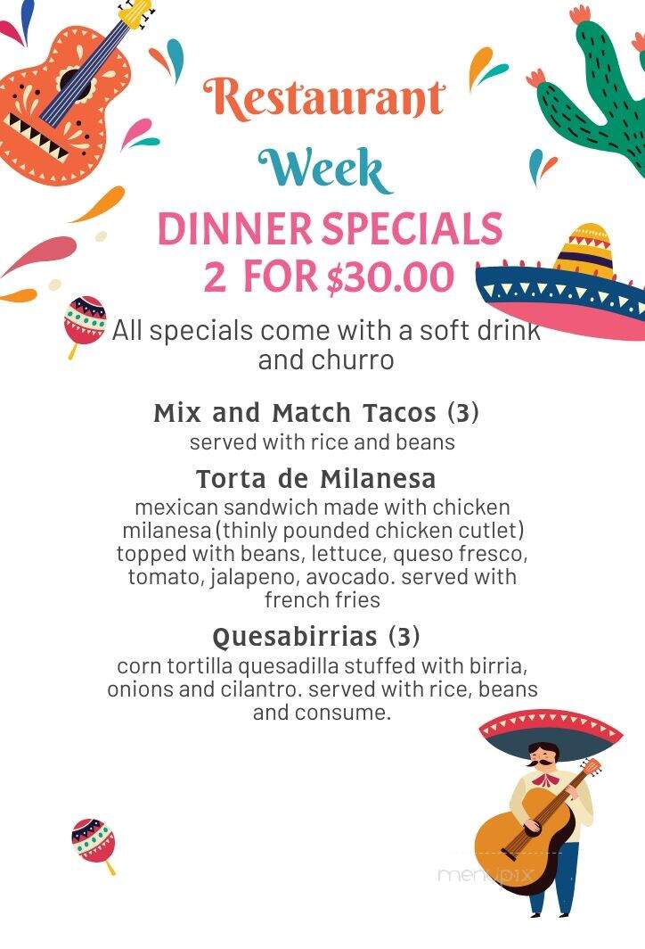 Taqueria Maya - Alton, IL menu_pic