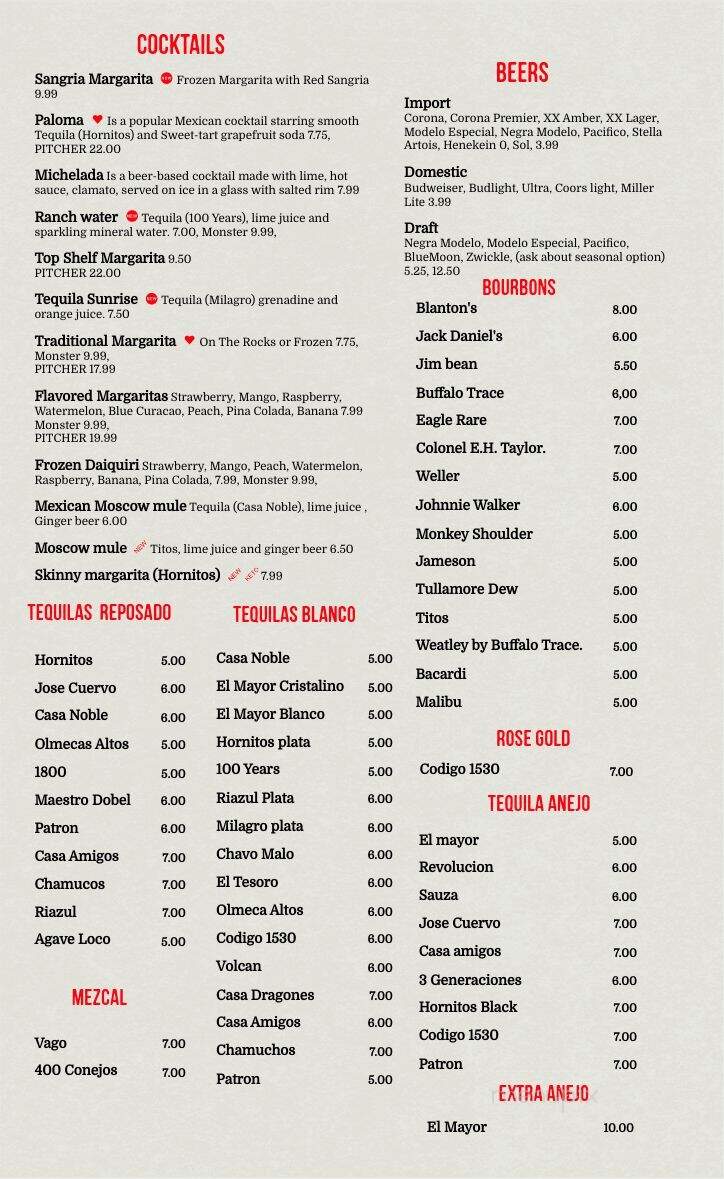 Taqueria Maya - Alton, IL menu_pic