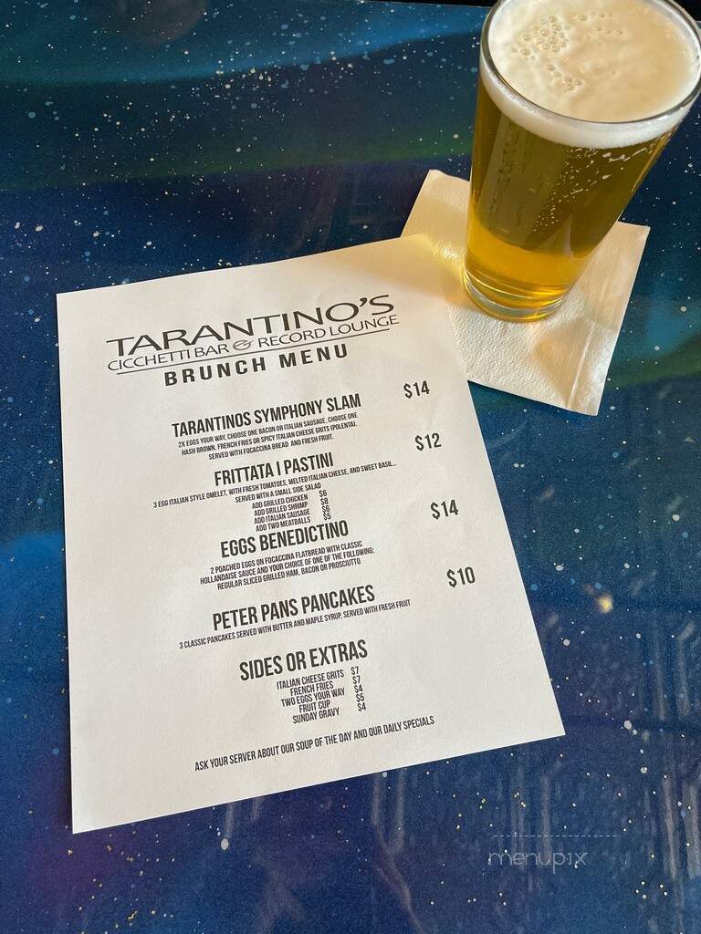 Tarantino's Cicchetti Bar & Record Lounge - Dallas, TX