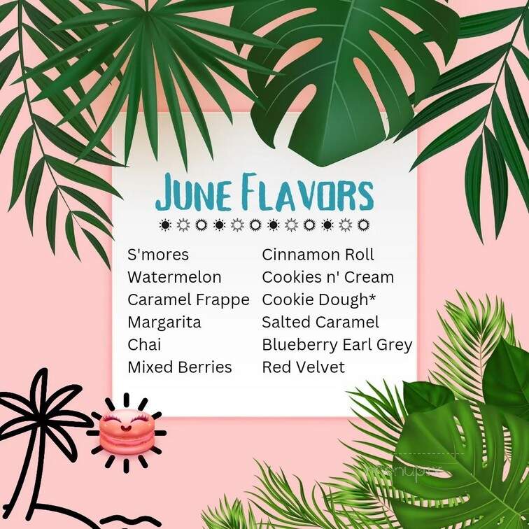 Tout Sweet Macarons - Port Royal, SC menu_pic