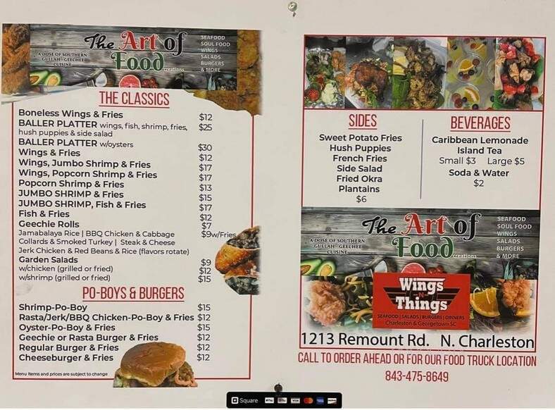 Wings N Things - North Charleston, SC menu_pic