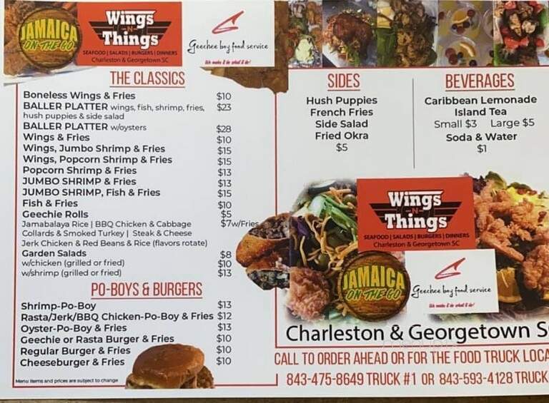 Wings N Things - North Charleston, SC menu_pic