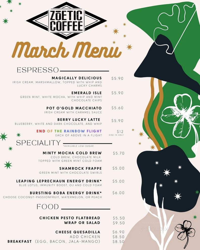 Zoetic Coffee - Solon, IA