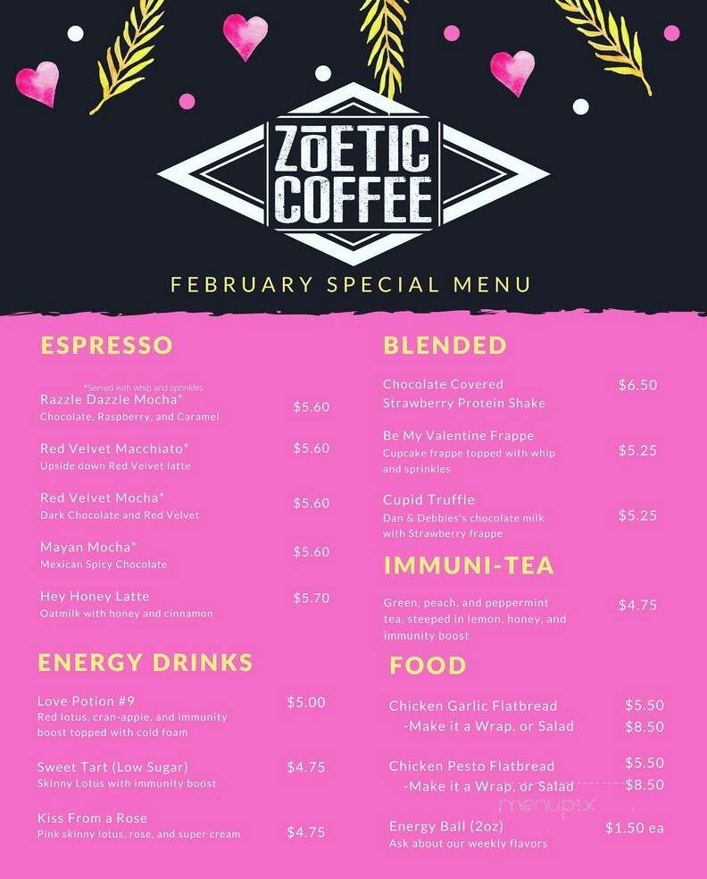 Zoetic Coffee - Solon, IA