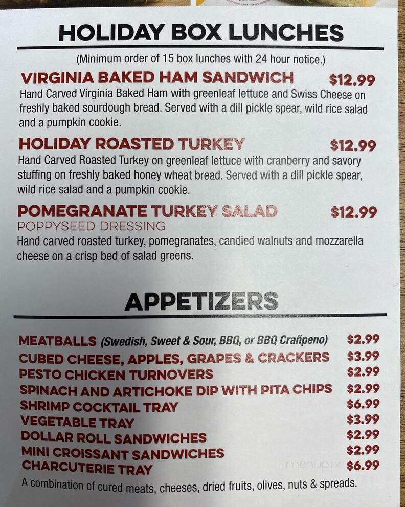 Apple Spice - Fresno, CA menu_pic