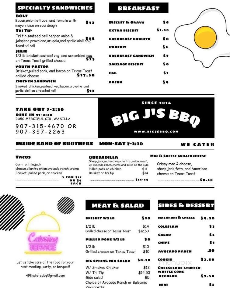 Big J's BBQ Catering - Wasilla, AK