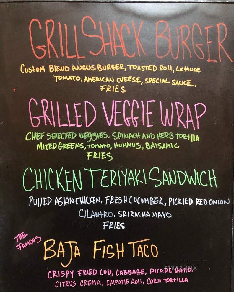GrillShack - Port Washington, NY menu_pic