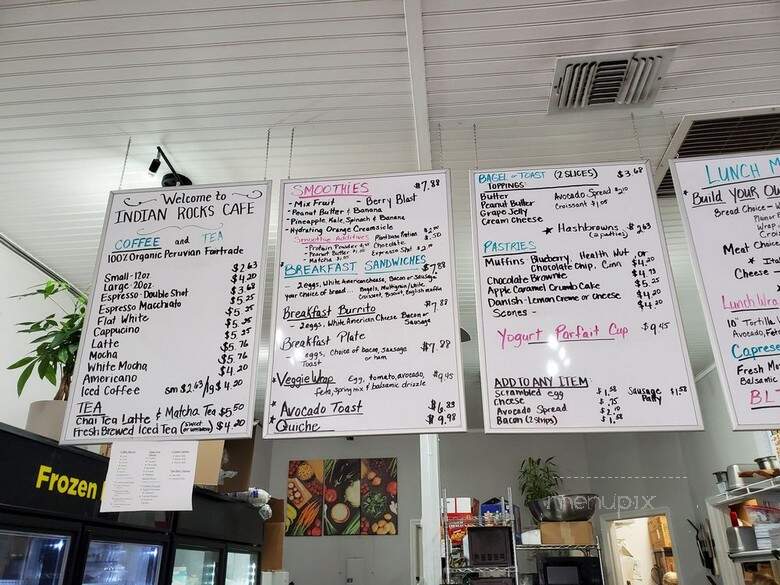 Indian Rocks Cafe - Indian Rocks Beach, FL menu_pic