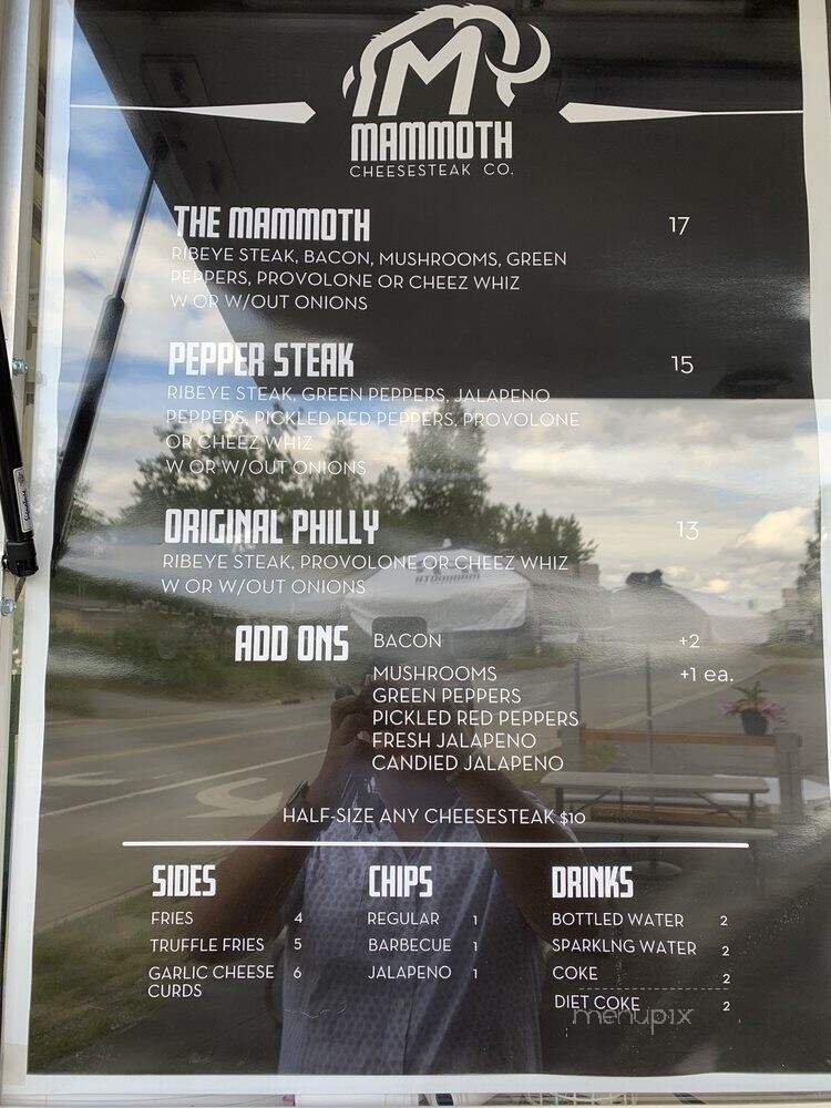 Mammoth Cheesesteak - Anchorage, AK menu_pic