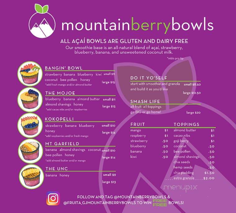 Mountain Berry Bowls - Fruita, CO