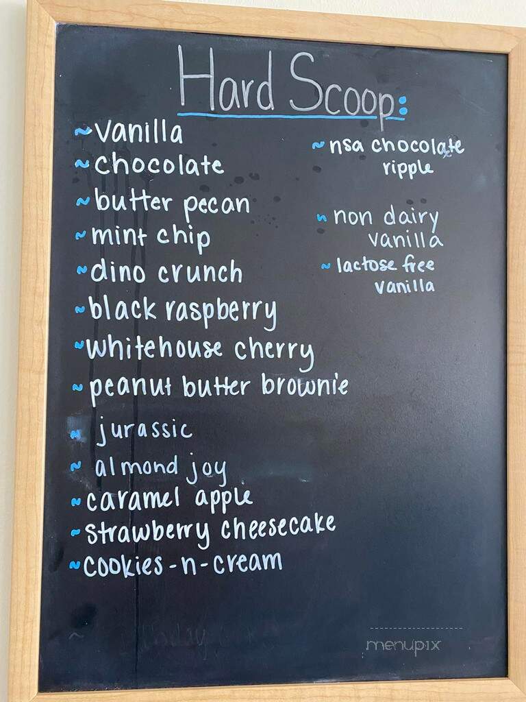 Parkside Creamery - Trafford, PA menu_pic