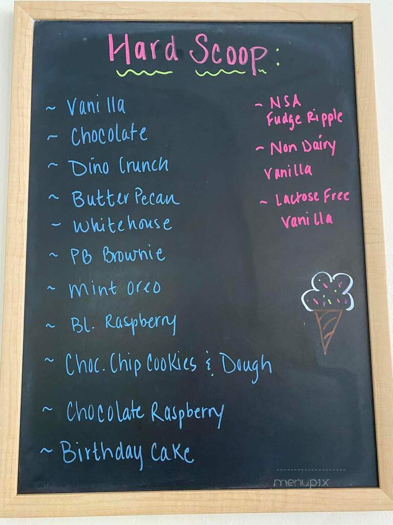 Parkside Creamery - Trafford, PA menu_pic