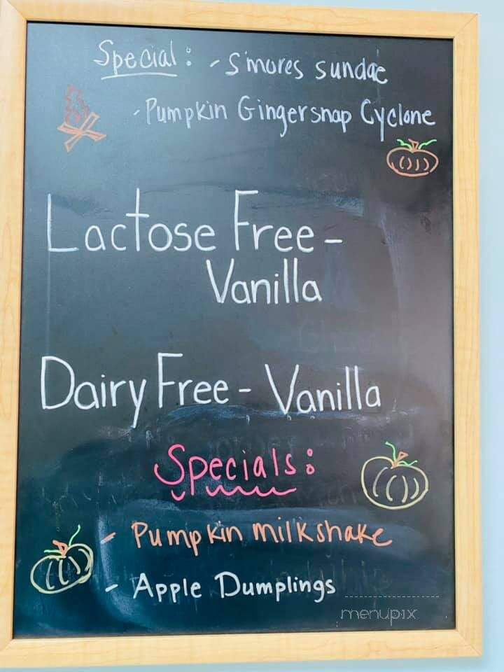 Parkside Creamery - Trafford, PA menu_pic