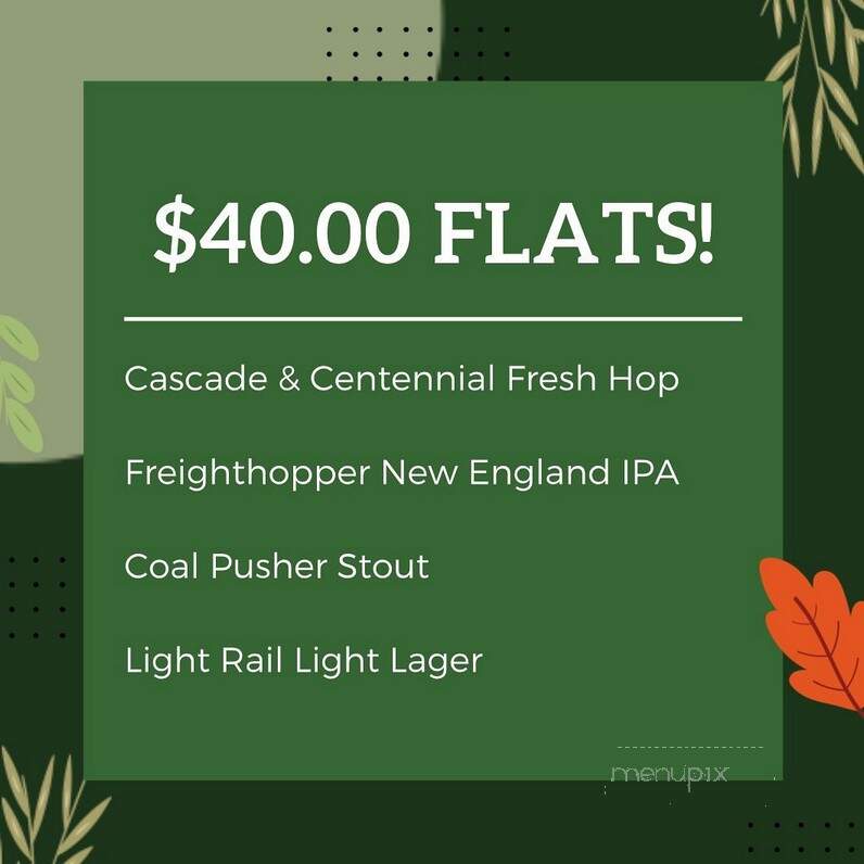 Siding 14 Brewing - Ponoka, AB menu_pic