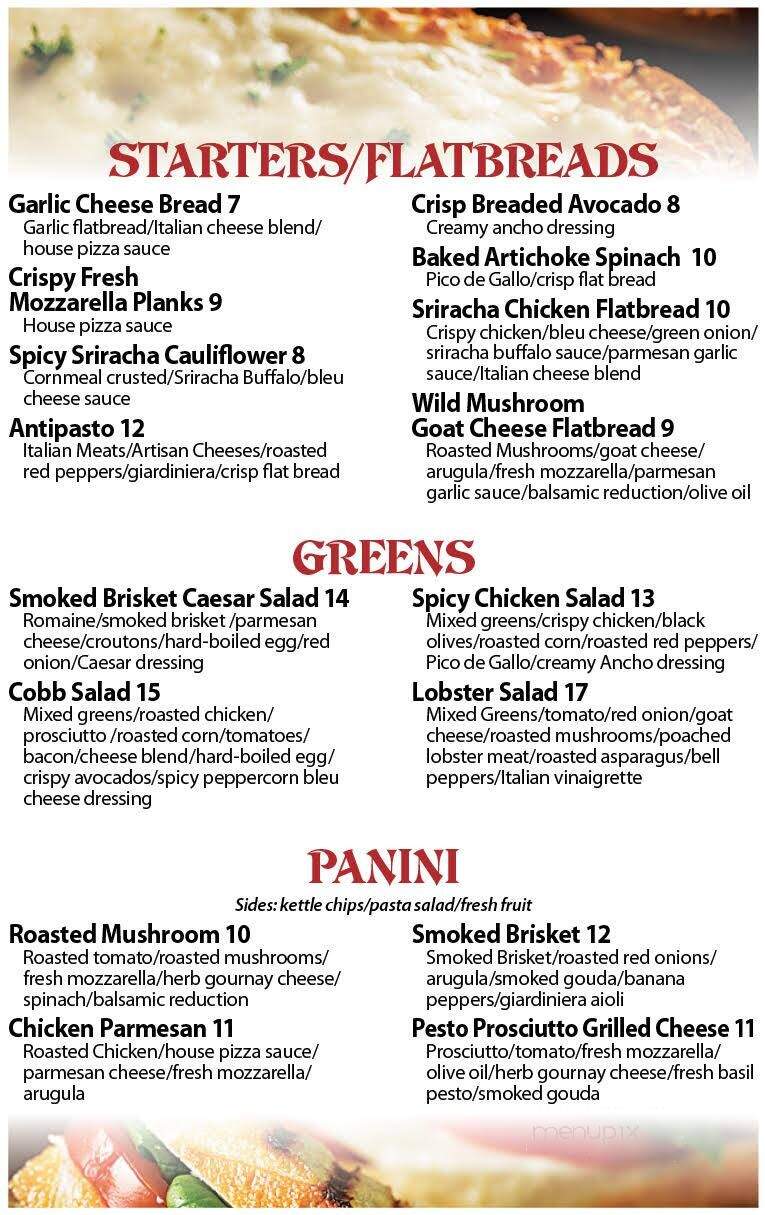 Stone Dagger Pizzeria - Kiel, WI menu_pic