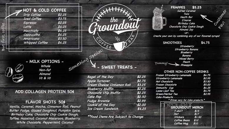 The Groundout Coffee Bar - Marion, SC