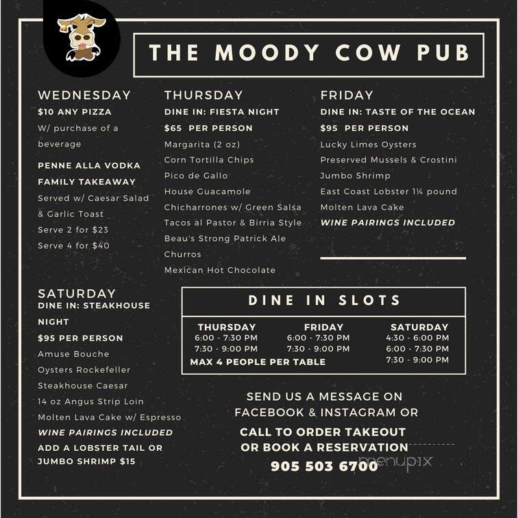 The Moody Cow Pub - Aurora, ON