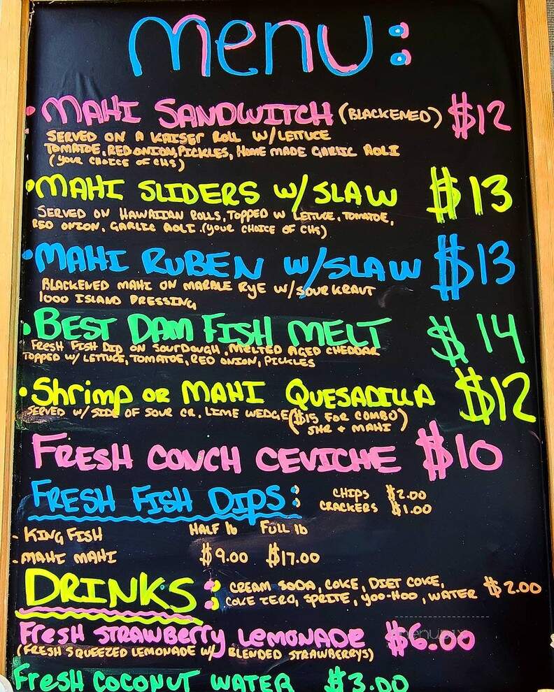 Zeros Smoked Fish - Fort Lauderdale, FL menu_pic