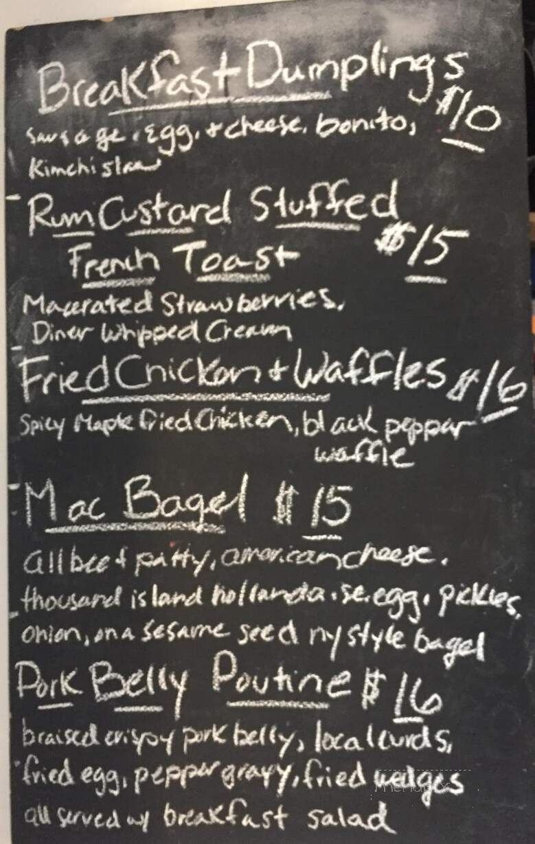 Brewery Nonic - Menomonie, WI menu_pic