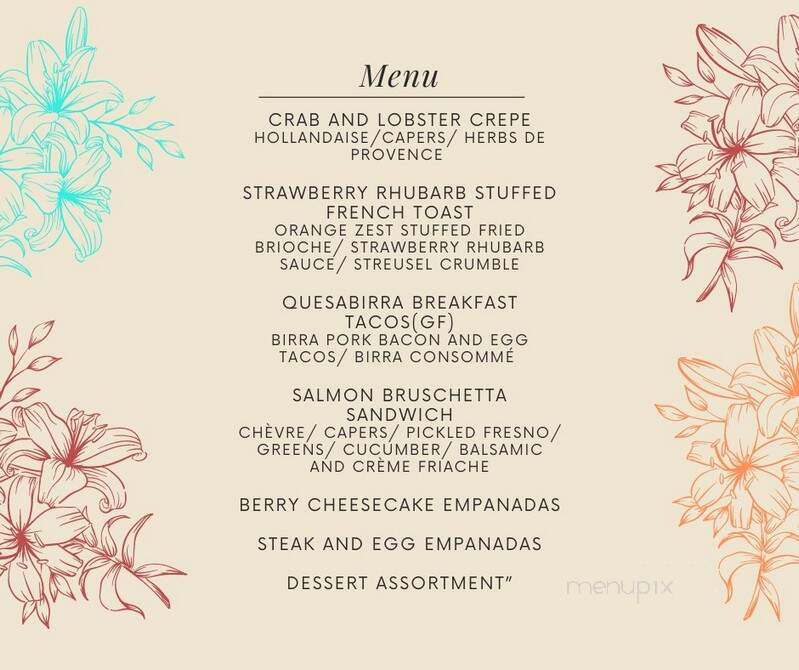 Brewery Nonic - Menomonie, WI menu_pic
