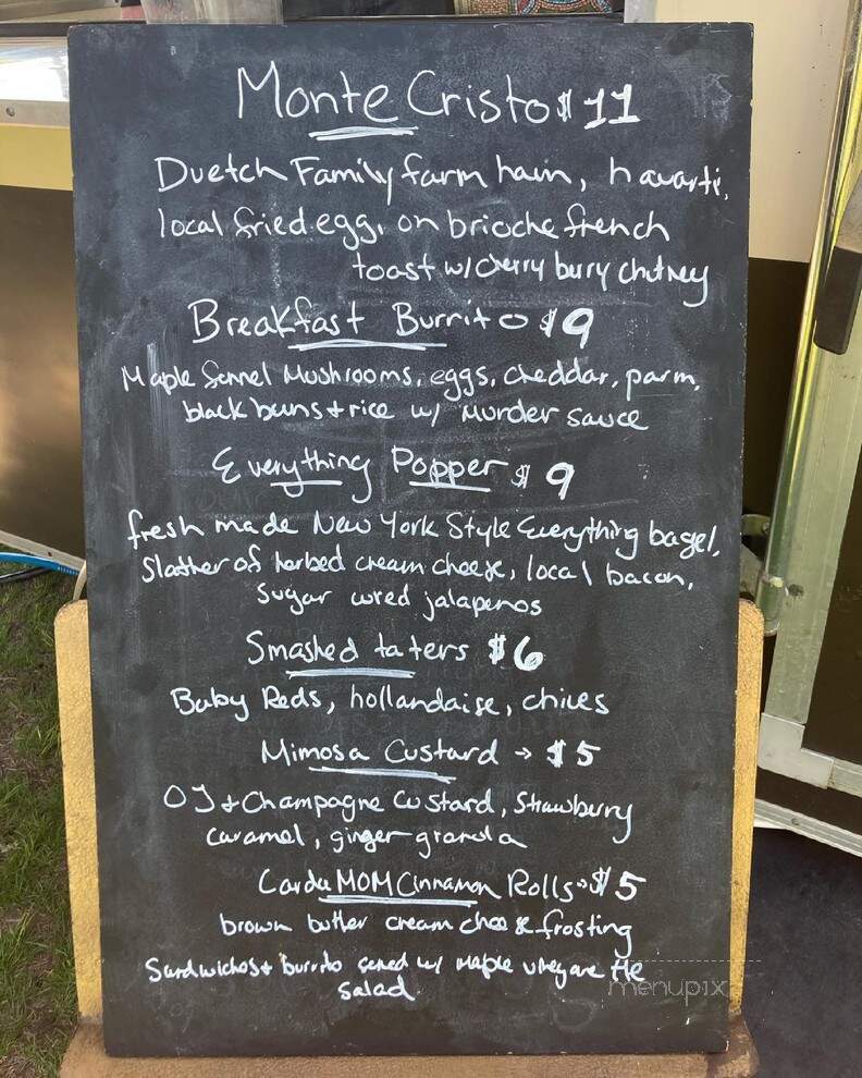 Brewery Nonic - Menomonie, WI menu_pic