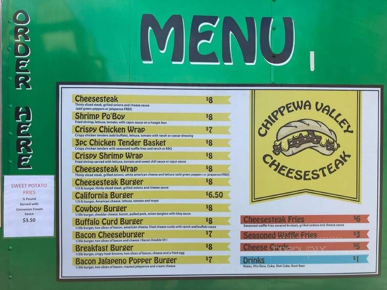 Brewery Nonic - Menomonie, WI menu_pic